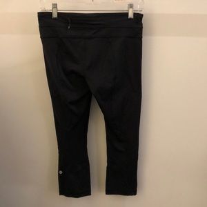 lululemon athletica Pants - Lululemon black run inspire crop , sz 6, 70747 lululemon athletica Pants - Lululemon black run inspire crop , sz 6, 70747